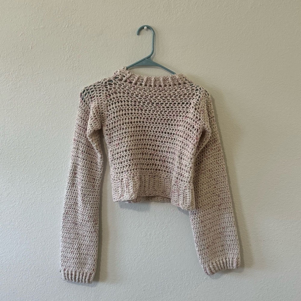 Hand Crocheted Sweater - Picture 6 of 8
